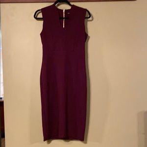 Maroon dress